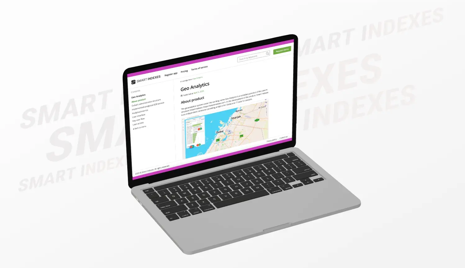 Knowledge Base to first study of user experience to work in GeoAnalytics of real estate in Dubai, UAE