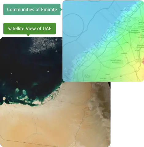 Elevation Map of Dubai Emirate Elevation Map of Dubai Emirate