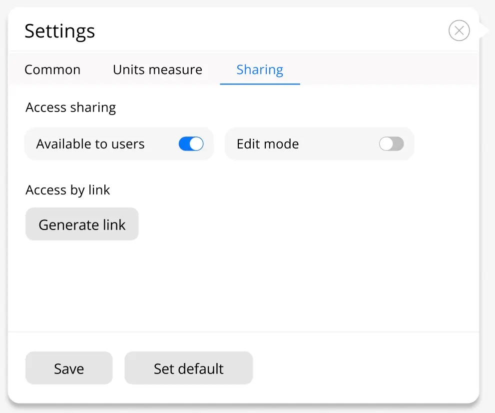 Sharing URL to GeoAnalytics